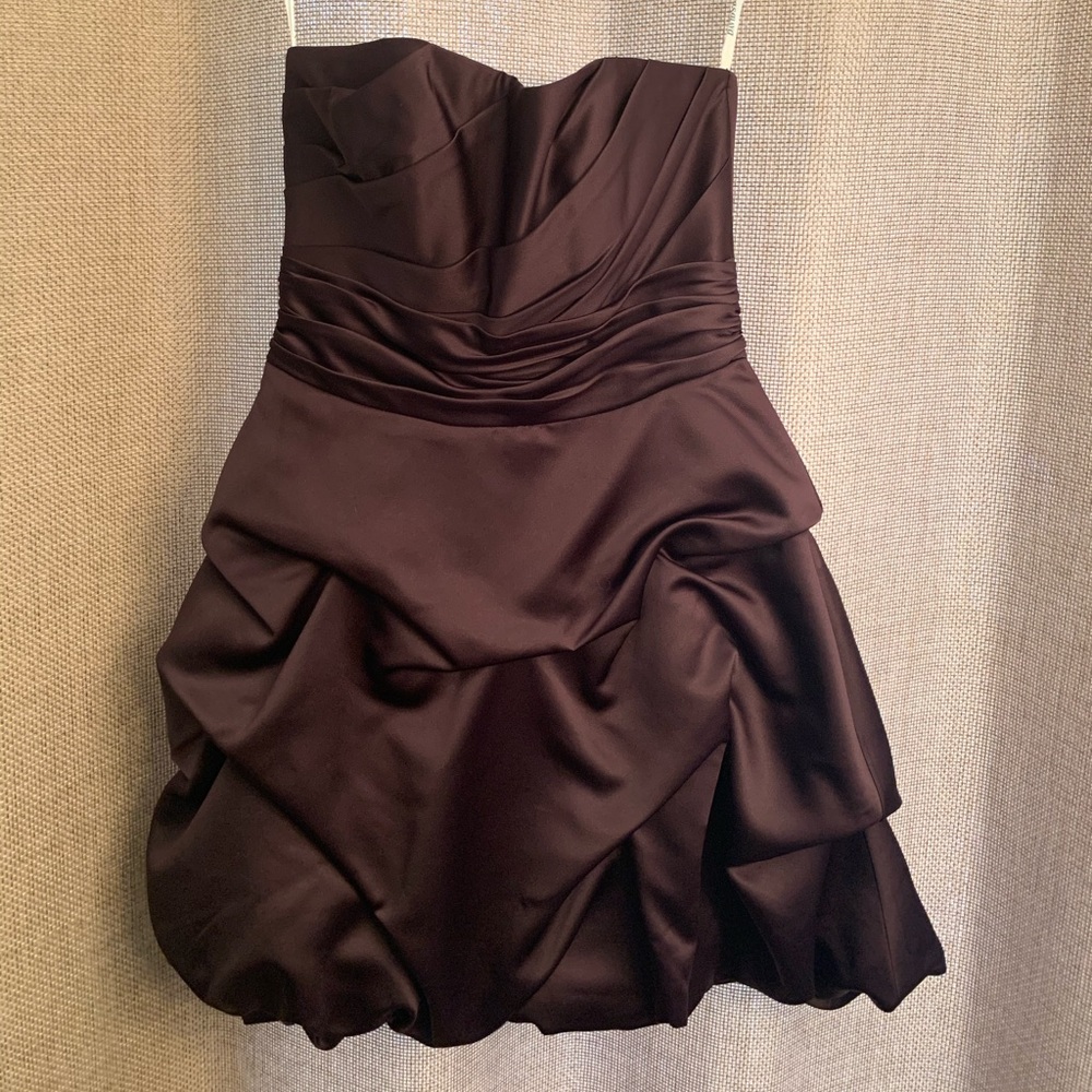 Truffle (chocolate) Bridesmaid/formal dress